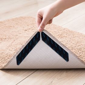 Carpet anti-slip Sticker,180*30mm (8 pieces), parallelogram, black