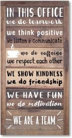 Office Décor, In This Office Decor, Human Resources Gifts, Rustic Office Rules, Hanging Wall Decor, the Office Décor, Human Resources Office Decor
