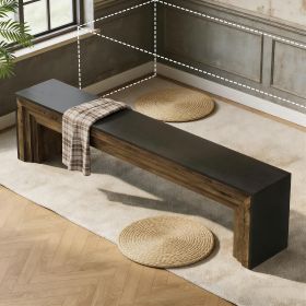 Dining Bench, Farmhouse Long Kitchen Bench Seating
