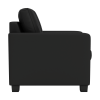 Dyno Stationary Club Chair with Tee Shot Logo Panel