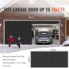 Garage Door Screen for Winter, 16x7FT, Garage Door Insulation Kit