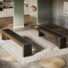 Dining Bench, Farmhouse Long Kitchen Bench Seating