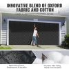 Garage Door Screen for Winter, 16x7FT, Garage Door Insulation Kit