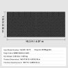 Garage Door Screen for Winter, 16x7FT, Garage Door Insulation Kit