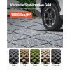 Gravel Grid, 2 Inch Depth, 17.06 x 8.86 FT / 5200 x 2700 mm, 1880 LBS Per Sq ft Grass Ground Retainer, Permeable Geo Grids Driveway Stabilization