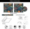 Colorful Succulent Plants Flowers Garden Green/Red/Yellow Peel and Stick Wallpaper Stick on Contact Paper Vintage Wall Paper Easy Peel Off for nightst