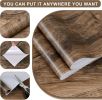 Wood Grain Contact Paper 17.3"x200" Grayish Brown Wood Look Peel and Stick Wallpaper Vintage Removable Self Adhesive Vinyl Faux Woods Wallpaper for Ca