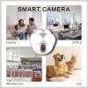 Light Bulb Security Camera Outdoor 2packs HD Wireless 5GHz/2.4GHz WiFi Home IP Cameras E27 360 Degree Panoramic,Motion Detection and Alarm