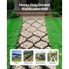 Gravel Grid, 3 Inch Depth, 17.06 x 8.86 FT / 5200 x 2700 mm, 1880 LBS Per Sq ft Grass Ground Retainer, Permeable Geo Grids Driveway Stabilization