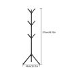 Modern 9 Hook Coat Rack Stand, Freestanding Metal Coat Tree for Entryway, Hallway, Living Room and Office, No Assembly Clothes Hanger Organizer