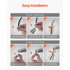 Faucet Aerator, 360° Swivel Kitchen Sink Aerator, 5-Function 5-Flow Sink Sprayer Attachment