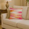 Lesbian and Limitless Pride Throw Pillow Machine Washable, Indoor Outdoor Decorative Pillow for Couch, Bed or Patio, 14Hx14W