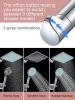 11.8 Inch Rain Shower Head with 6 Modes Handheld Water Spray High Pressure Showerhead Combo with 11 Inch Adjustable Extension Arm