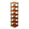 3/6/9-layer Expandable Folding Bamboo Storage Rack, Multi-layer Space-saving Storage Organizer, No Installation Required